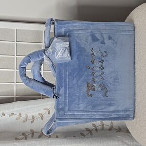 NWT Juicy Couture blue tote